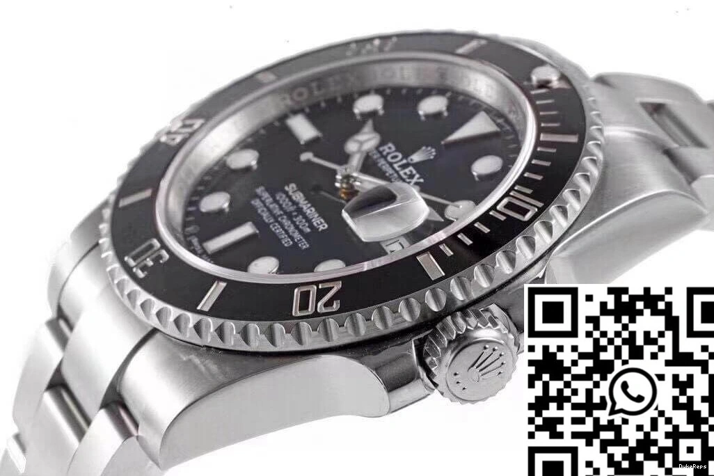 Rolex Dial Submariner Factory Black Steel 116610LN-97200 Strap Stainless ZF 0716